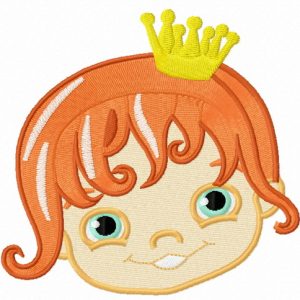 Princess 3 embroidery design