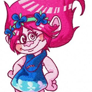 Princess Poppy 10 embroidery design
