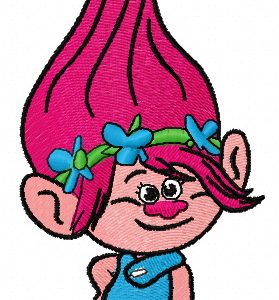 Princess Poppy 2 embroidery design