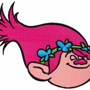 Princess Poppy 3 embroidery design