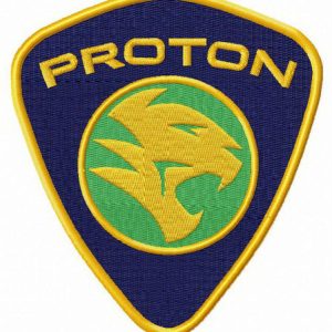 PROTON Holdings Berhad logo embroidery design