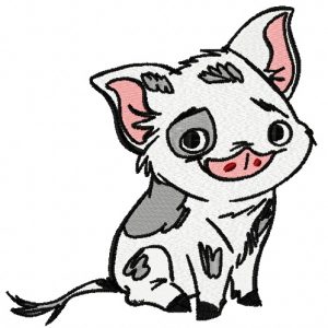 Pua embroidery design