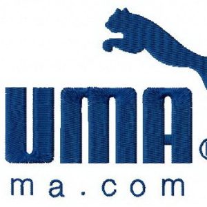 Puma Logo 2 embroidery design