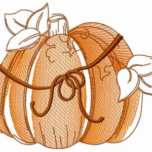 Pumpkin 3 embroidery design