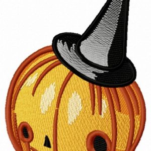 Pumpkin scarecrow 4 embroidery design