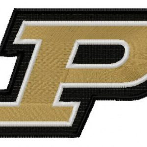 Purdue Boilermakers logo 2 embroidery design