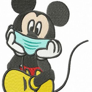 Quarantine is boring embroidery design