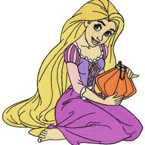 Rapunzel 2 embroidery design