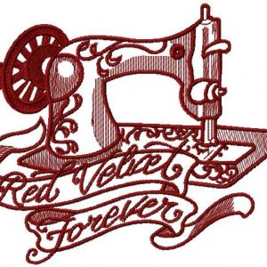 Red velvet forever 2 embroidery design