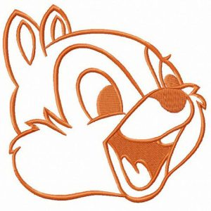Rescue ranger embroidery design