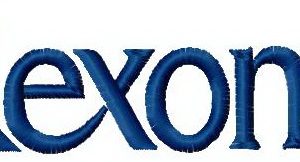 Rexona logo embroidery design