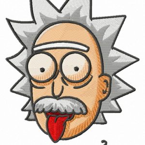 Rick E = mc2 embroidery design