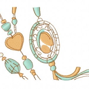 Romantic composition 5 embroidery design