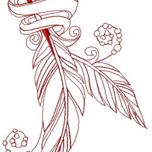Romantic composition 7 embroidery design