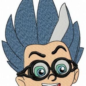 Romeo PJ Masks embroidery design