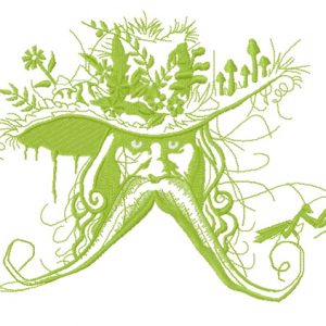 Root man 3 embroidery design