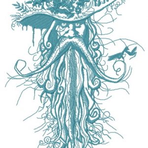 Root man 4 embroidery design