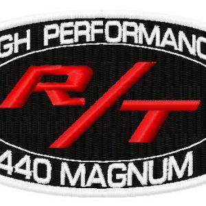 R/T 440 Magnum embroidery design