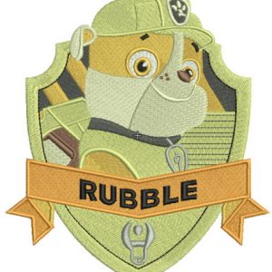 Rubble 2 embroidery design