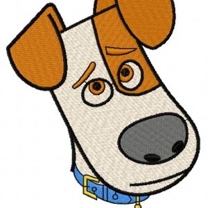 Sad Max 2 embroidery design