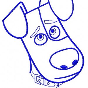 Sad Max 3 embroidery design