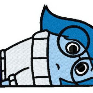 Sadness 2 embroidery design