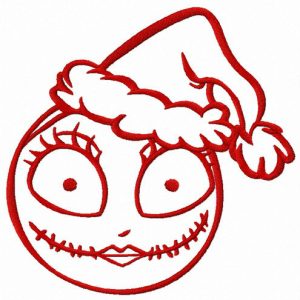Sally X-mas mood embroidery design