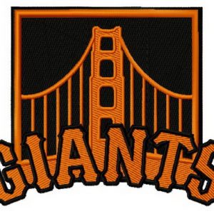 San Francisco Giants logo 2 embroidery design