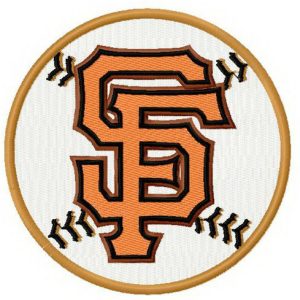 San Francisco Giants Logo 6 embroidery design