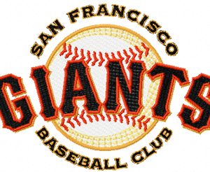 San Francisco Giants Logo embroidery design