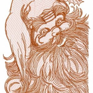 Santa Claus 4 embroidery design