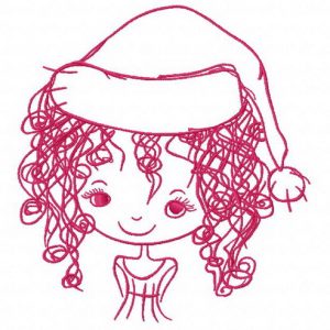 Santa's helper 2 embroidery design