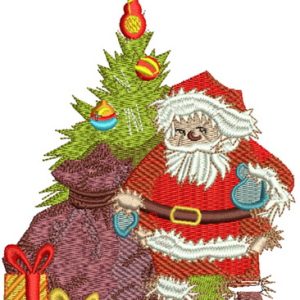 Santa's presents 2 embroidery design