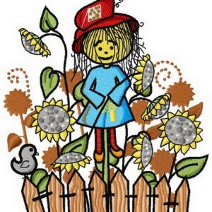 Scarecrow 2 embroidery design
