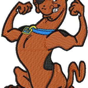 Scooby Doo embroidery design