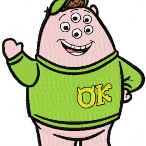 Scott "Squishy" Squibbles embroidery design
