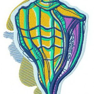 Sea shell 2 embroidery design