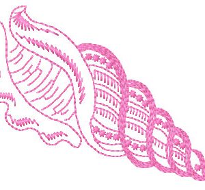 Sea Shell  embroidery design