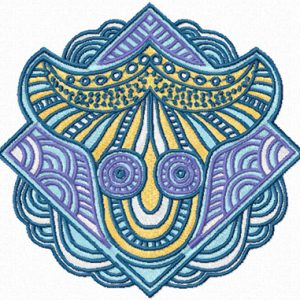 Spirit of Sea embroidery design