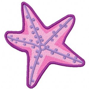 Sea star 2 embroidery design