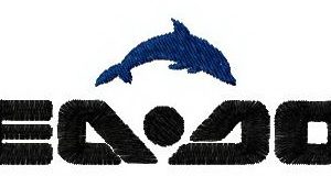Sea-Doo logo embroidery design