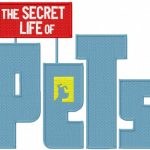 Secret Life of Pets embroidery design