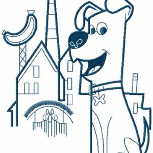 Max 4 embroidery design