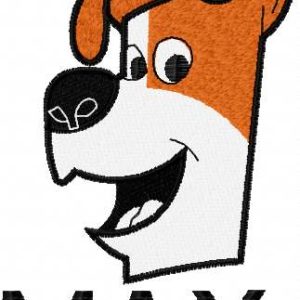 Max 6 embroidery design