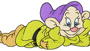 Dopey  embroidery design