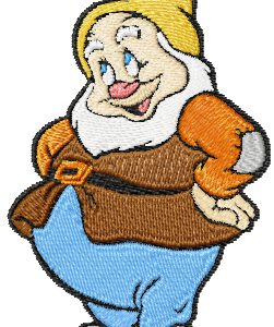 Happy  embroidery design