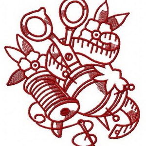 Sewing kit 2 embroidery design