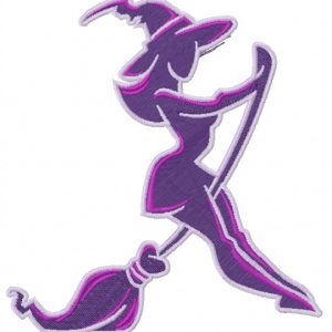 Sexy witch 8 embroidery design