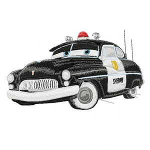 Sheriff  embroidery design