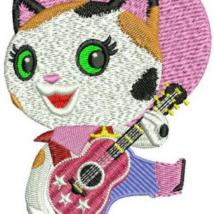 Sheriff Callie embroidery design